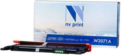 Картридж NV Print W2071A (700 стр.) голубой