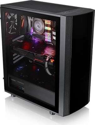 Корпус Thermaltake Versa J24 TG, черный, ATX, Без БП (CA-1L7-00M1WN-00)