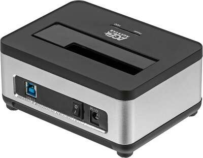 Док-станция для HDD AgeStar 3UBT7 SATA III USB3.0 пластик/алюминий серебристый 1