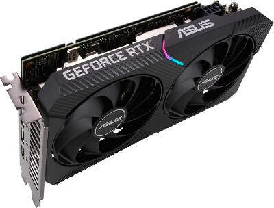 Видеокарта Asus PCI-E 4.0 DUAL-RTX3050-O8G NVIDIA GeForce RTX 3050 8Gb 128bit GDDR6 1822/14000 HDMIx1 DPx3 HDCP Ret