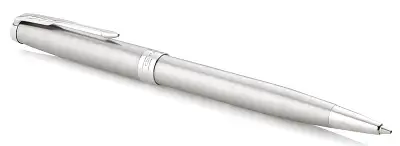 Ручка шариков. Parker Sonnet Core K526 (CW1931512) Stainless Steel CT M черн. черн. подар.кор.