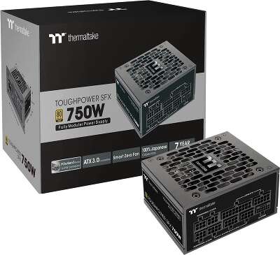 Блок питания 750 Вт SFX Thermaltake Toughpower SFX, 92 мм, 80 Plus Gold