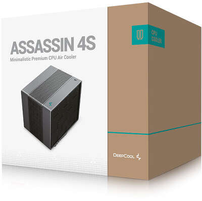 Кулер для процессора DeepCool ASSASSIN 4S, 140 мм, 1800rpm, 29.3 дБА, 250 Вт, 4-pin PWM, Al+Cu