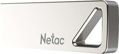 Модуль памяти USB2.0 Netac U326 64 Гб серебристый [NT03U326N-064G-20PN]