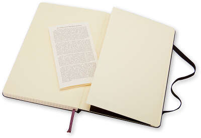 Блокнот Moleskine CLASSIC QP061 Large 130х210мм 240стр. клетка твердая обложка черный