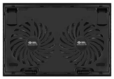 Подставка для ноутбука Digma D-NCP170-2 17"390x270x27мм 20дБ 2xUSB 2x 150ммFAN 600г черный