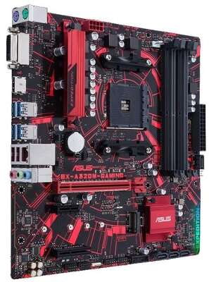 Материнская плата microATX LGAAM4 ASUS EX-A320M-GAMING