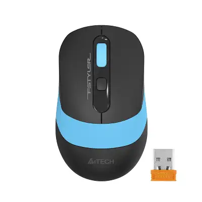 Мышь A4Tech Fstyler FG10 черный/синий оптическая 2000dpi беспров. USB 4but (FG10 BLUE)