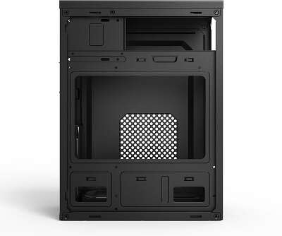 Корпус CBR MX10, черный, mATX, Без БП (PCC-MATX-MX10-WPSU)