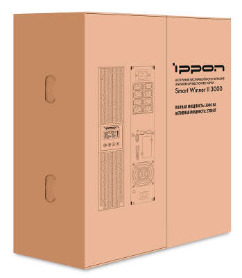 Источник бесперебойного питания Ippon Smart Winner II 3000 2700Вт 3000ВА черный