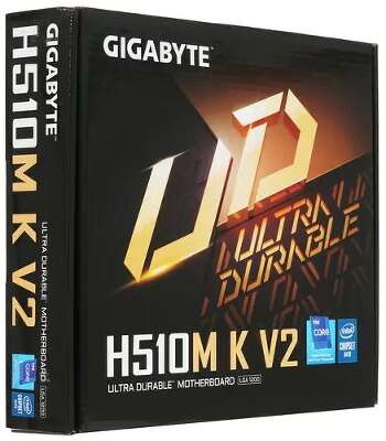 Материнская плата mATX LGA1200 GIGABYTE H510M K V2 2.0