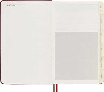 Блокнот Moleskine PASSION WINE PASWINE Large 130х210мм 400стр. подар.кор. винный