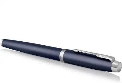 Ручка перьев. Parker IM Core F321 (CW1931647) Matte Blue CT F сталь нержавеющая подар.кор.