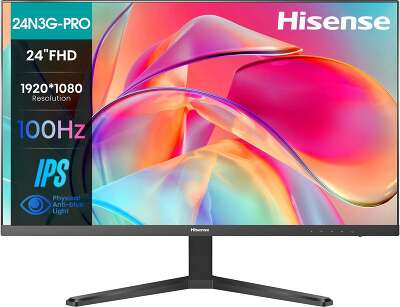 Монитор 24" Hisense 24N3G-PRO IPS FHD D-Sub, HDMI