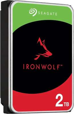 Жесткий диск SATA 6Gb/s 2Tb [ST2000VN003] (HDD) Seagate IronWolf, 5400rpm, 256Mb